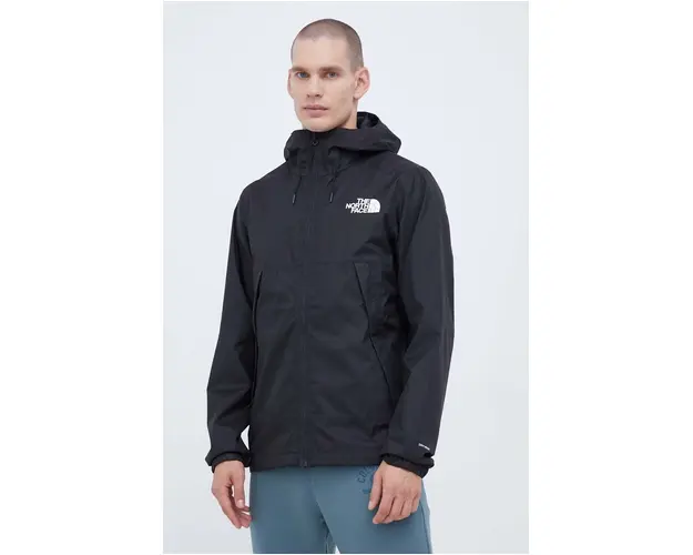 The North Face geaca barbati, culoarea negru, de tranzitie