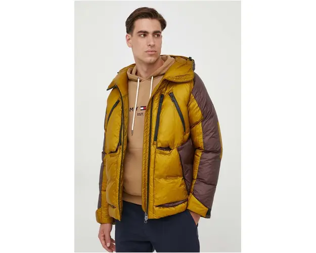 Colmar geaca de puf x Yosuke Aizawa barbati, culoarea verde, de iarna