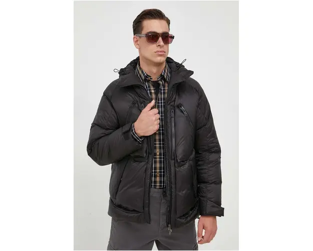 Colmar geaca de puf barbati, culoarea negru, de iarna