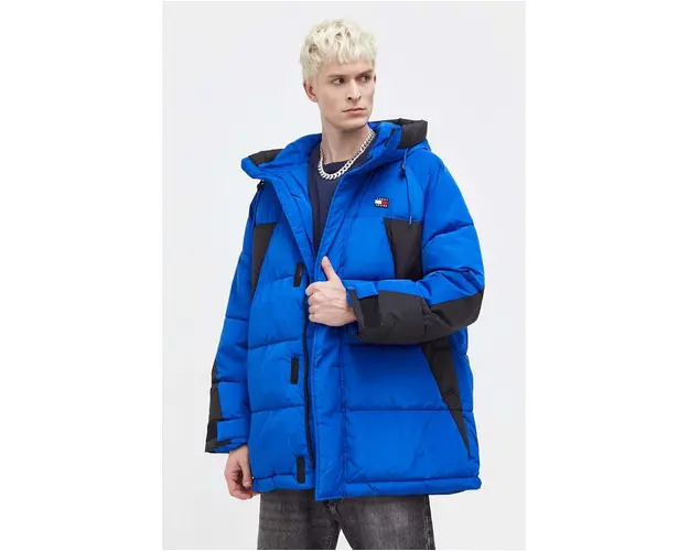 Tommy Jeans geaca barbati, de iarna, oversize
