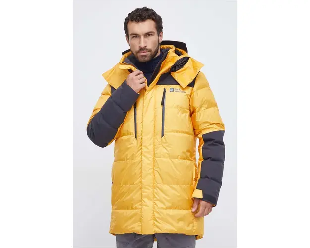 Jack Wolfskin geaca de puf 1995 Series Cook culoarea galben