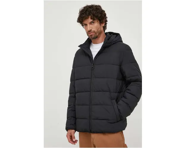 Barbour geaca barbati, culoarea negru, de iarna