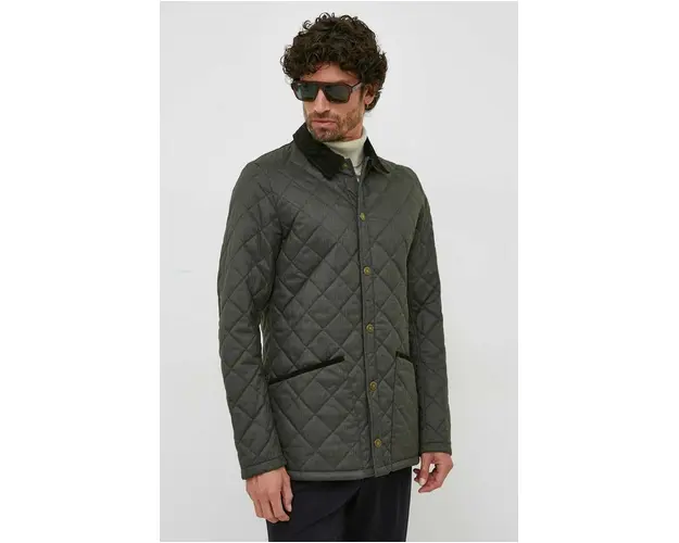 Barbour geaca barbati, culoarea verde, de tranzitie