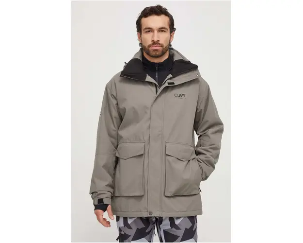 Colourwear geaca Mountain Cargo culoarea verde