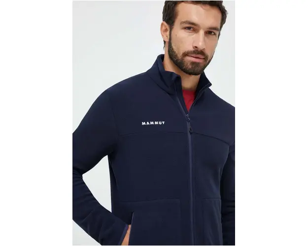 Mammut hanorac Innominata Light ML culoarea albastru marin, neted