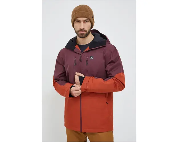 Rip Curl geaca Freerider culoarea bordo