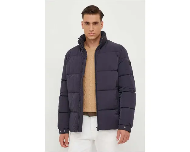 Joop! geaca barbati, culoarea albastru marin, de iarna