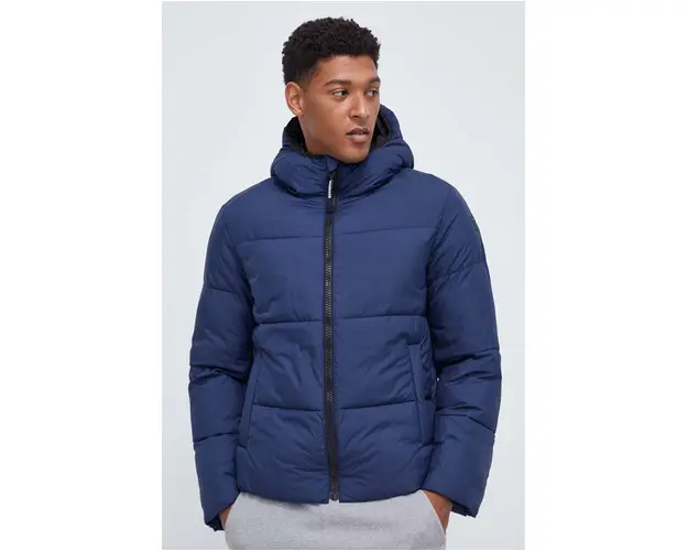 Rossignol geaca barbati, culoarea albastru marin, de iarna