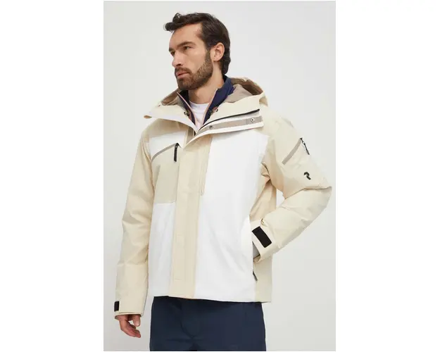 Peak Performance geaca de schi 2L Stretch culoarea bej