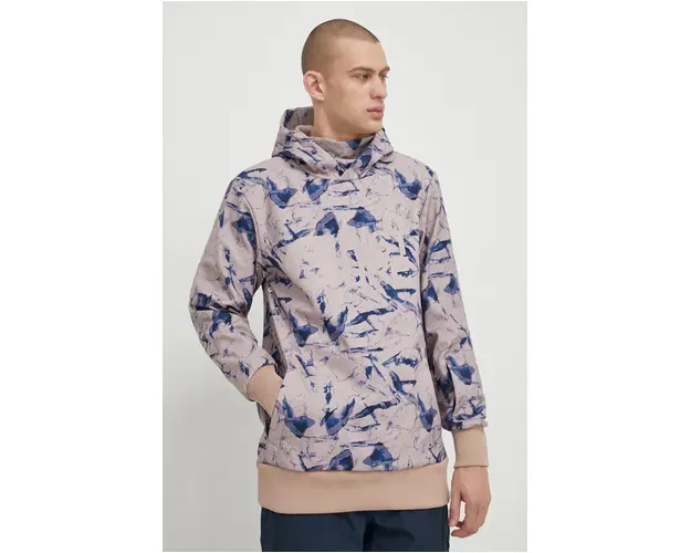 Picture geaca Parker Print culoarea bej