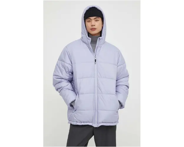 Vans geaca barbati, culoarea violet, de iarna