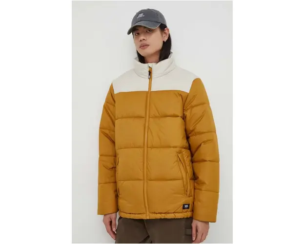 Vans geaca barbati, culoarea bej, de iarna