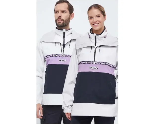 Quiksilver geaca Steeze culoarea alb