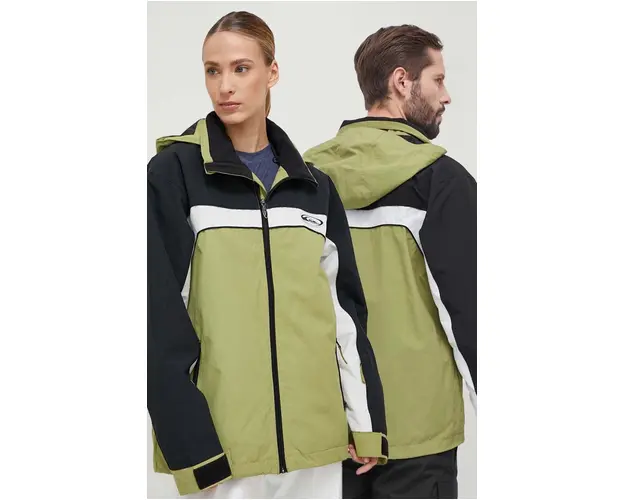 Quiksilver geaca Live Wire culoarea verde