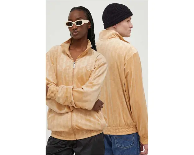 Karl Kani bluza culoarea bej, modelator