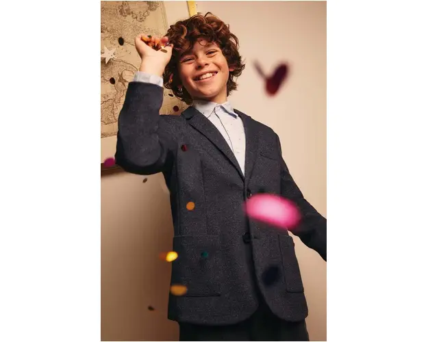 Mayoral sacou copii culoarea albastru marin