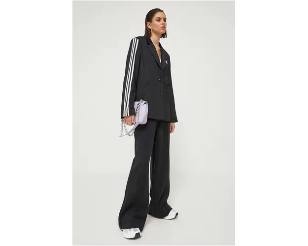 adidas Originals sacou culoarea negru, un singur rand de nasturi IK0440