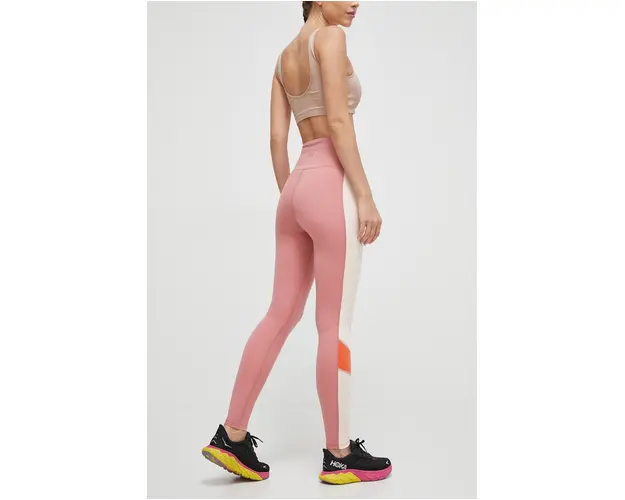 Roxy leggins de antrenament Heart Into It culoarea roz, modelator