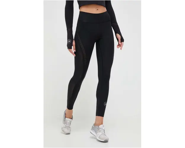 adidas by Stella McCartney colanti de antrenament TruePurpose Optime culoarea negru, uni IB6792