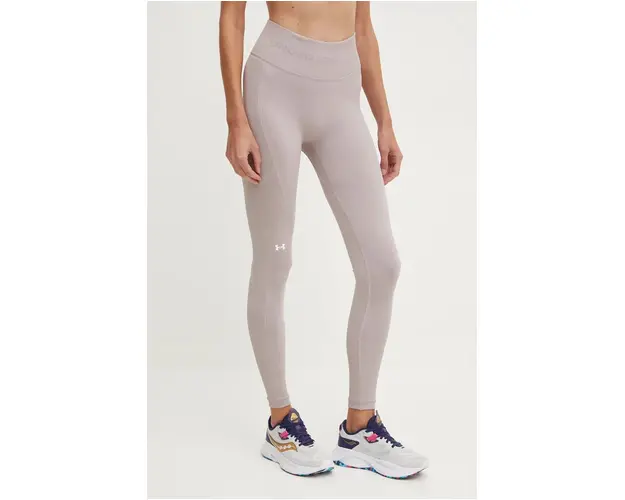 Under Armour leggins de antrenament Train culoarea violet, neted, 1381662