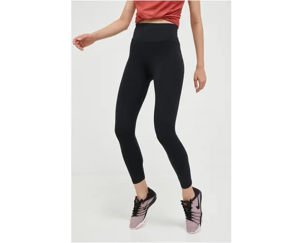 Under Armour leggins de antrenament Meridian culoarea negru, neted
