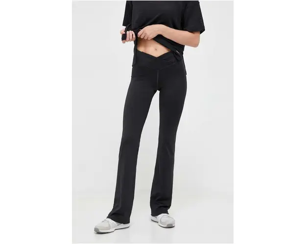 Reebok pantaloni de antrenament Workout Ready culoarea negru, neted