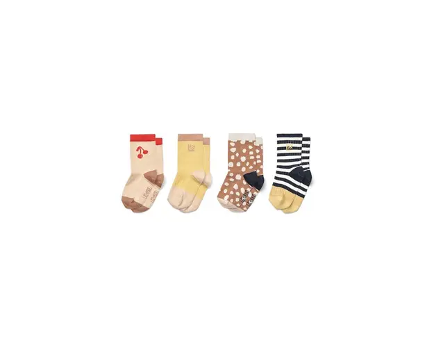 Liewood sosete copii 4-pack culoarea roz