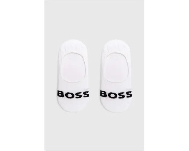 BOSS sosete 2-pack barbati, culoarea alb 50477866