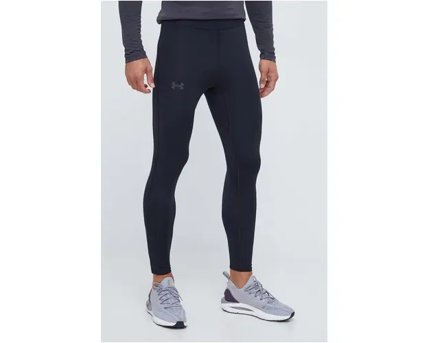 Under Armour leggins de alergare Qualifier Elite culoarea negru, neted