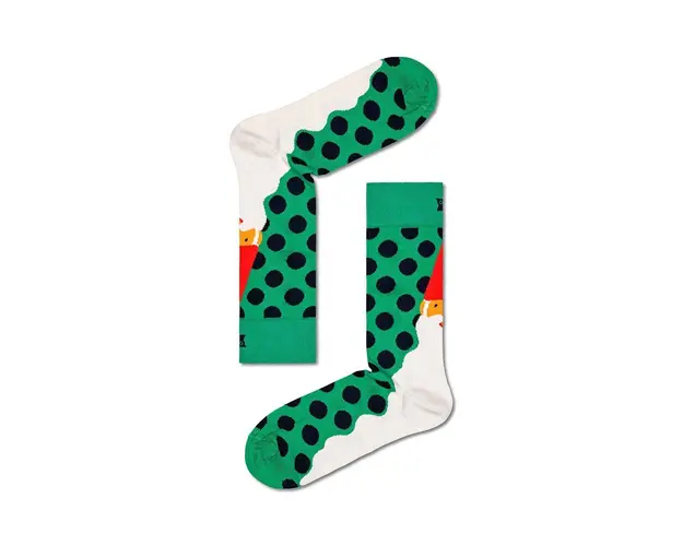 Happy Socks sosete Christmas culoarea verde