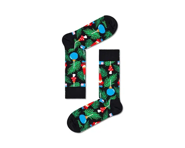 Happy Socks sosete Christmas Tree Decoration Sock culoarea negru