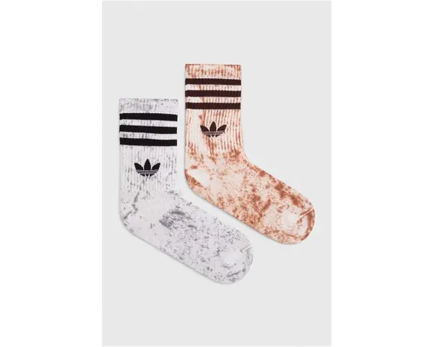 adidas Originals sosete 2-pack culoarea gri