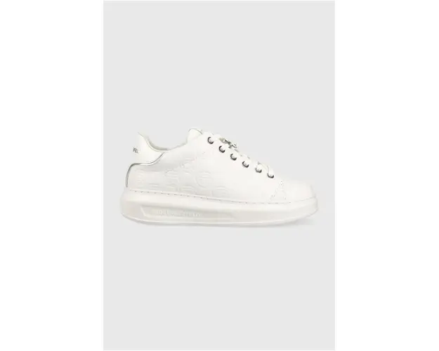 Karl Lagerfeld sneakers din piele KAPRI KC culoarea alb, KL62523F