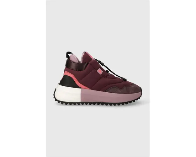 adidas sneakers X_Plrboost Puffer culoarea bordo