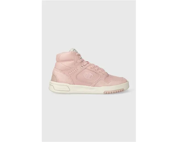 Champion sneakers din piele Z80 HI SL Mid culoarea roz