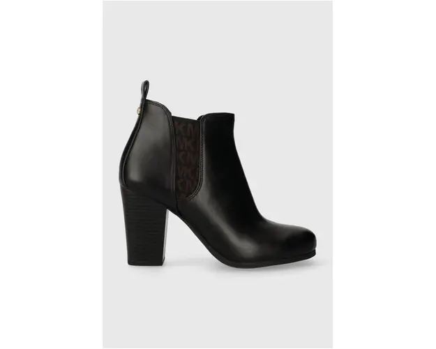 MICHAEL Michael Kors cizme Evaline femei, culoarea negru, cu toc drept, 40F3EVHEGL