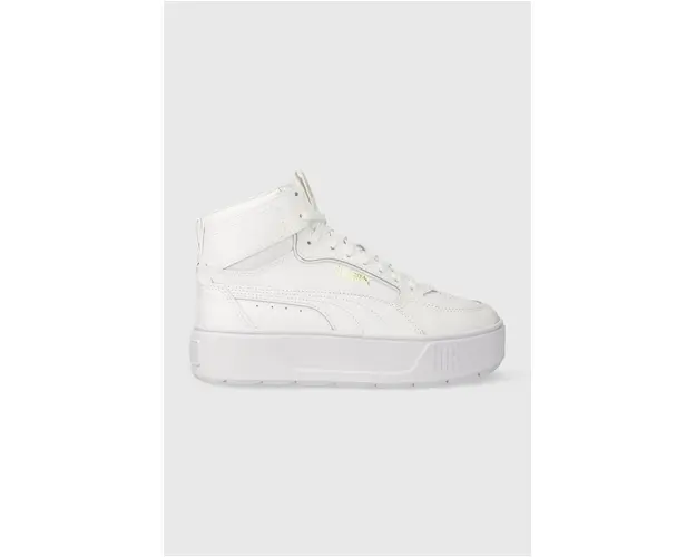 Puma sneakers Karmen Rebelle Mid culoarea alb