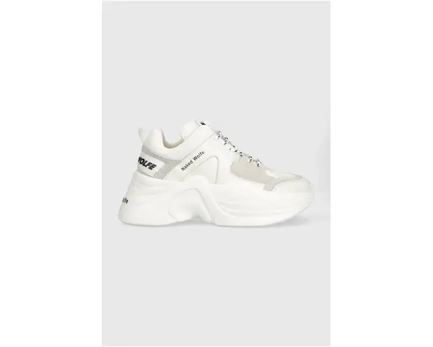 Naked Wolfe sneakers Track culoarea alb