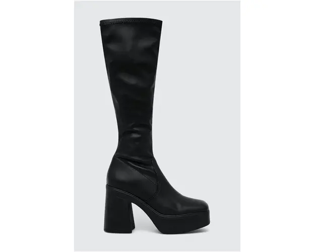 Steve Madden cizme Phoenix femei, culoarea negru, cu toc drept, SM11002074