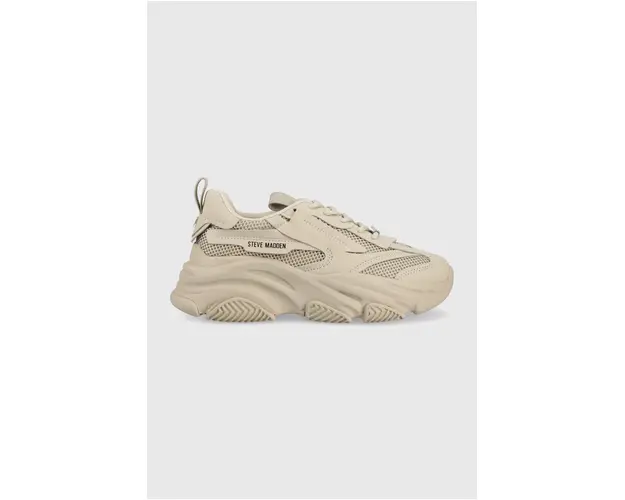 Steve Madden sneakers Possession-E culoare gri-bej, SM19000033