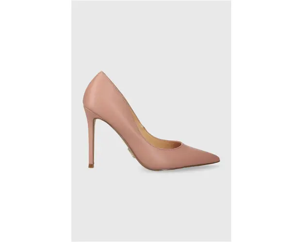 Steve Madden pantofi cu toc Evelyn-E culoarea bej, SM19000078