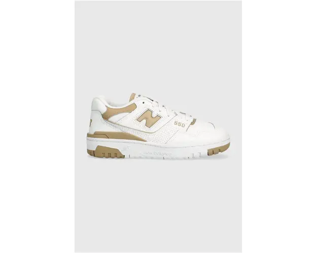 New Balance sneakers BBW550BT culoarea alb