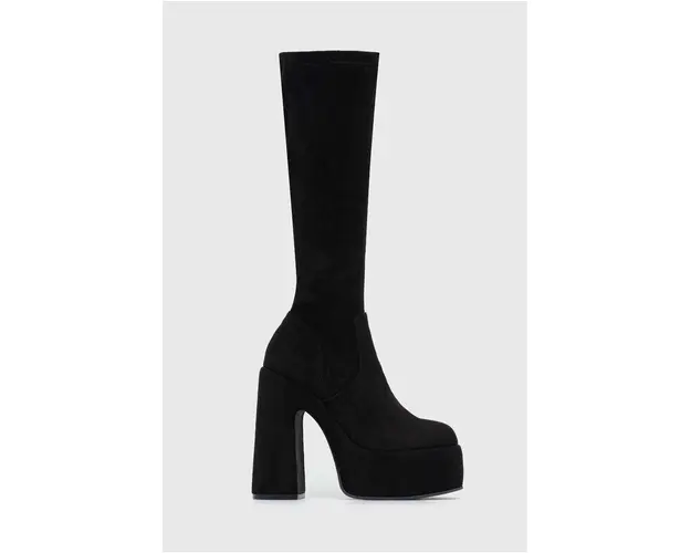 Aldo cizme Alodereria femei, culoarea negru, cu toc drept, 13620978 Alodereria
