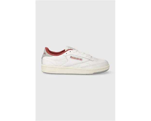 Reebok sneakers din piele Club C 85 culoarea alb