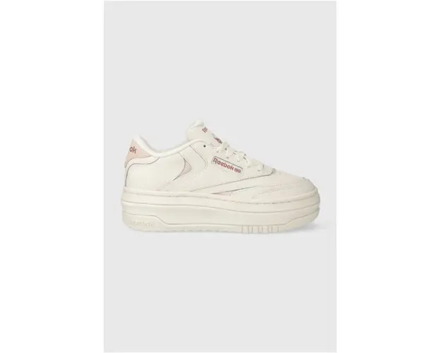 Reebok sneakers din piele Club C Extra culoarea bej