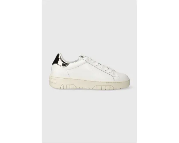 Off Play sneakers din piele FIRENZE culoarea alb, FIRENZE 1 WHITE GREY LAM