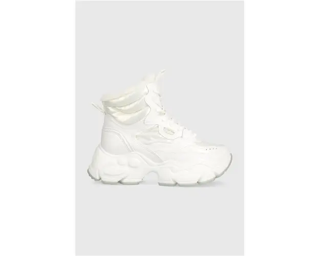 Buffalo sneakers Binary Snow Lace Up Boot culoarea alb, 1636011