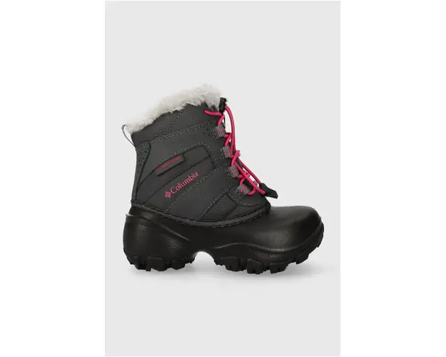 Columbia cizme de iarna pentru copii culoarea violet