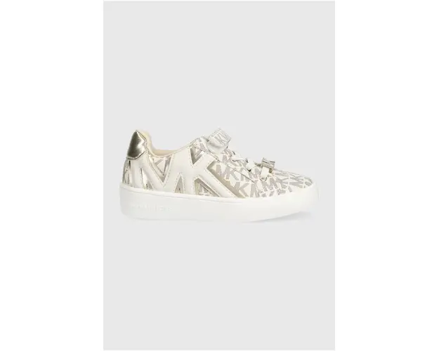 Michael Kors sneakers pentru copii culoarea bej