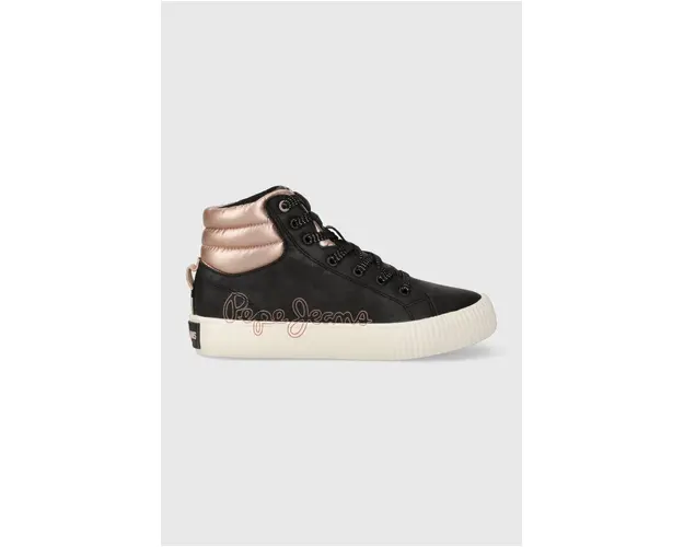 Pepe Jeans sneakers pentru copii culoarea negru
